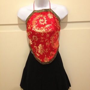 XS Chinese Backless Reversible Halter